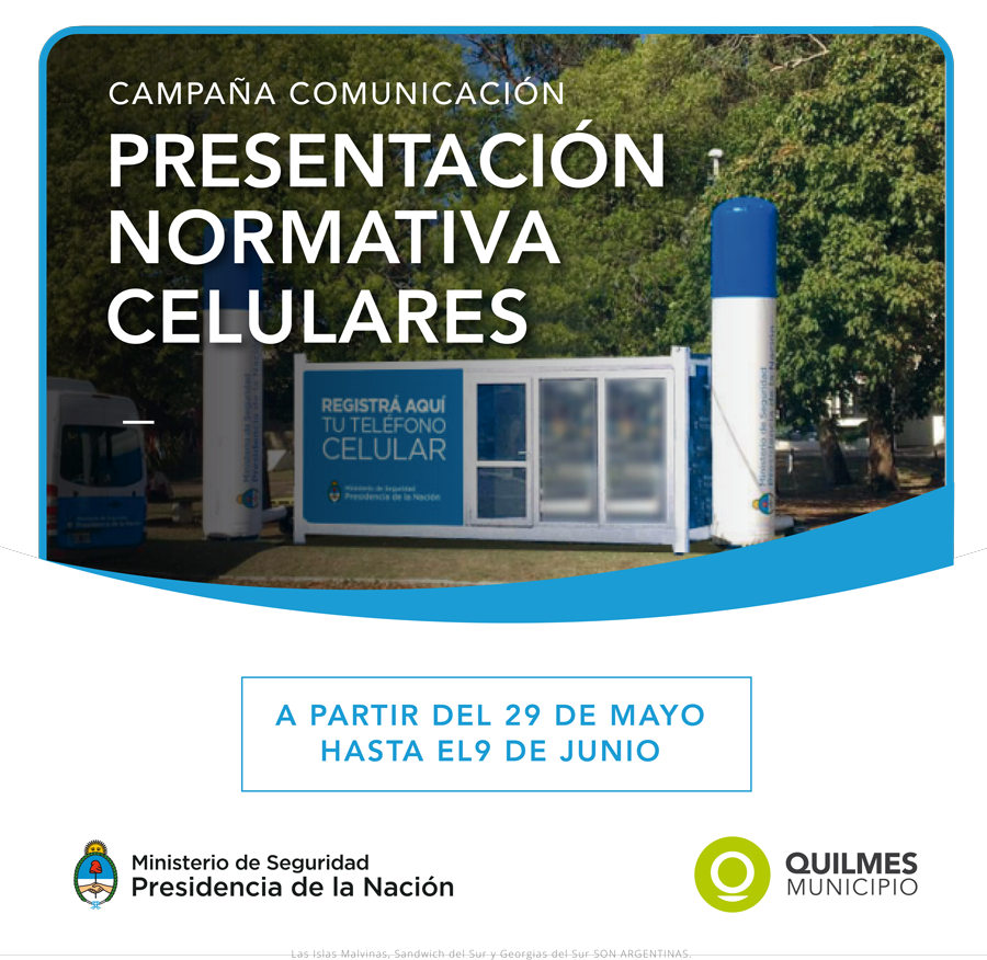 Convocan a registrar teléfonos celulares