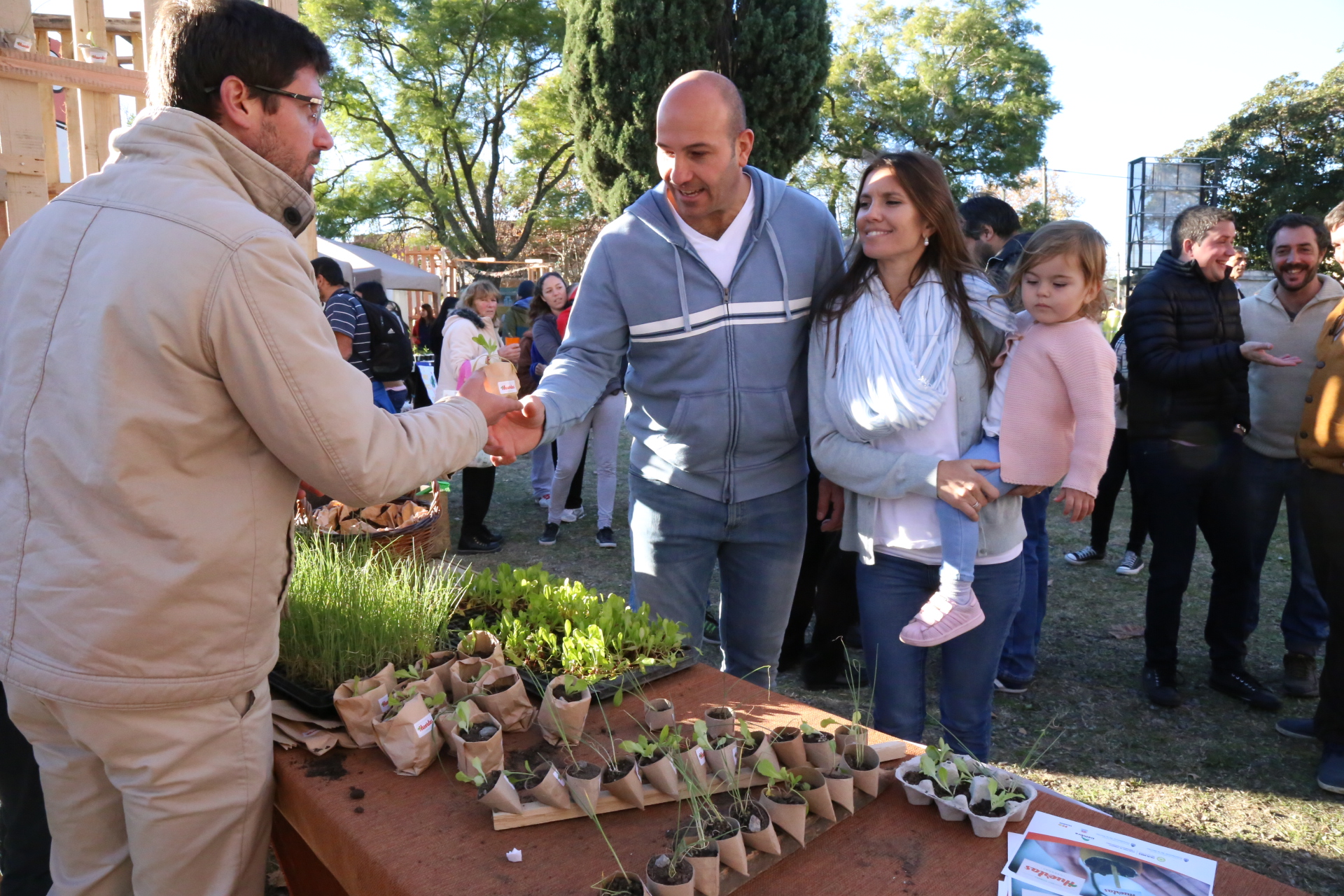 Molina participó de una jornada por el Medio Ambiente