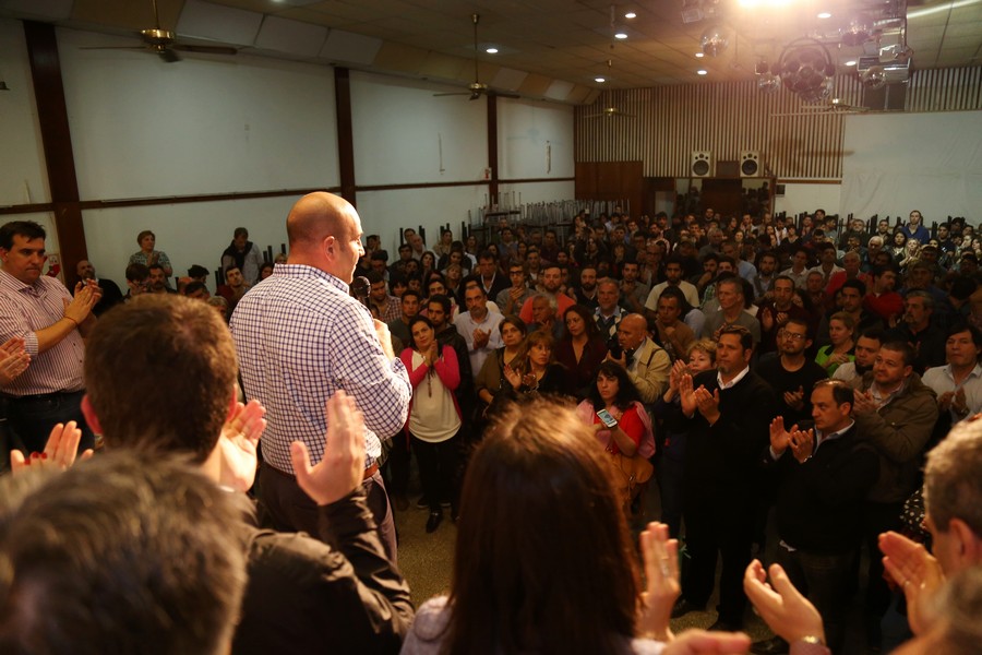 Molina encabezó un plenario en Bernal