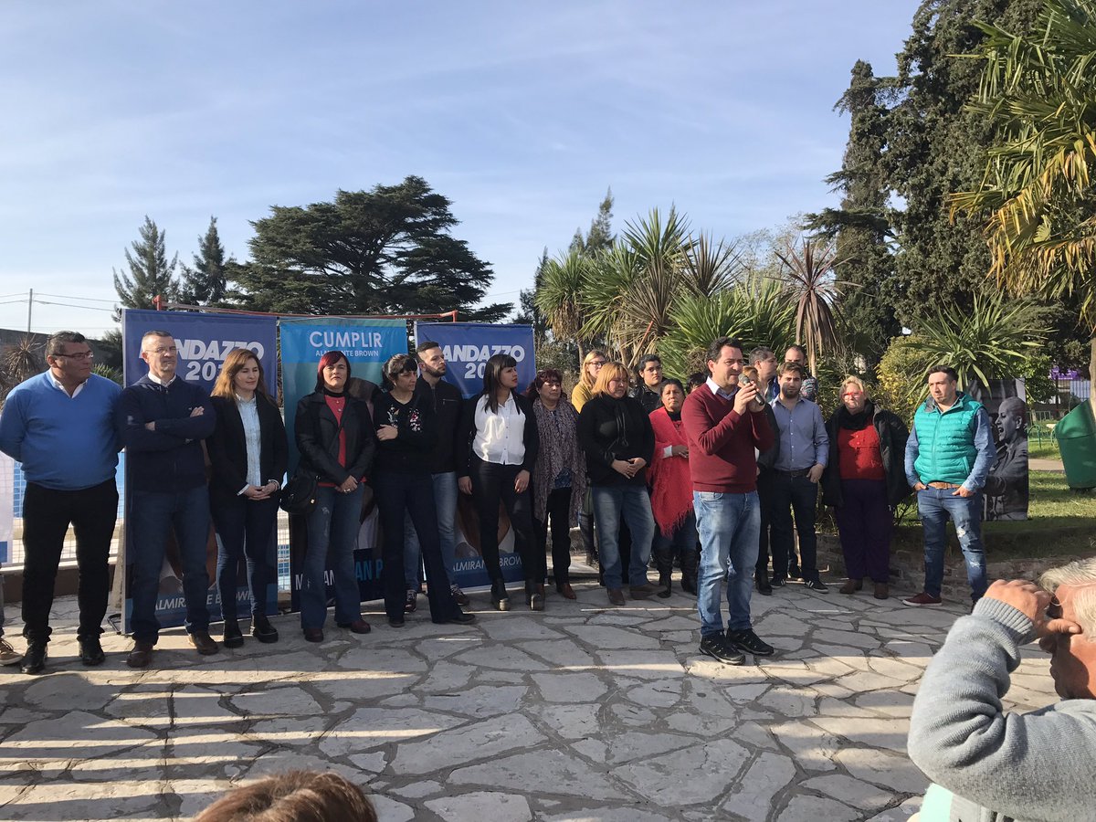 En Burzaco, San Pedro presentó la lista local de Randazzo
