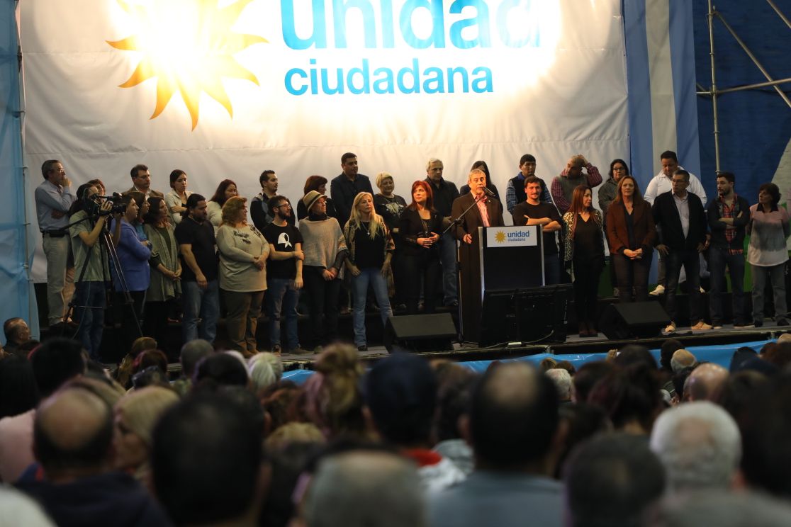 Ferraresi presentó la lista de Unidad Ciudadana en Avellaneda