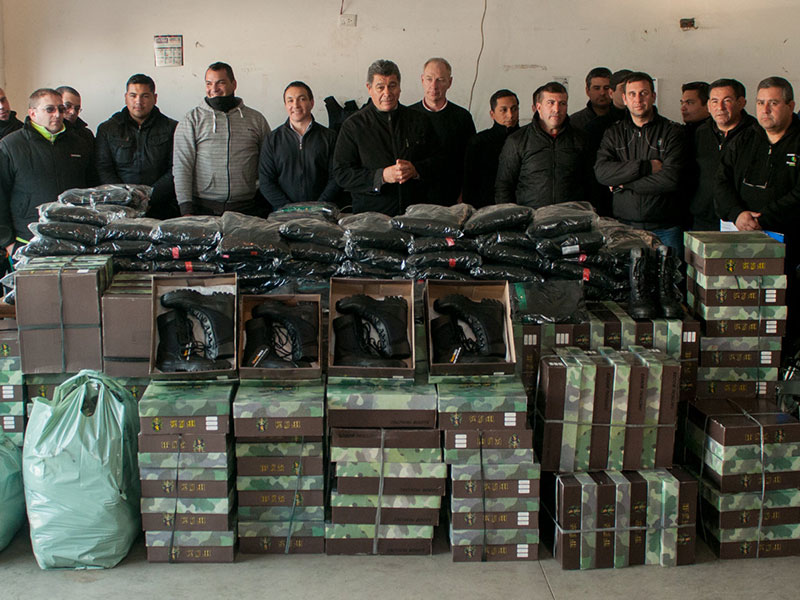 El municipio entregó herramientas de trabajo para la guardia comunal