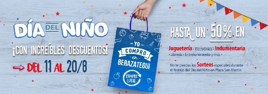 Promociones y sorteos por el día del niño