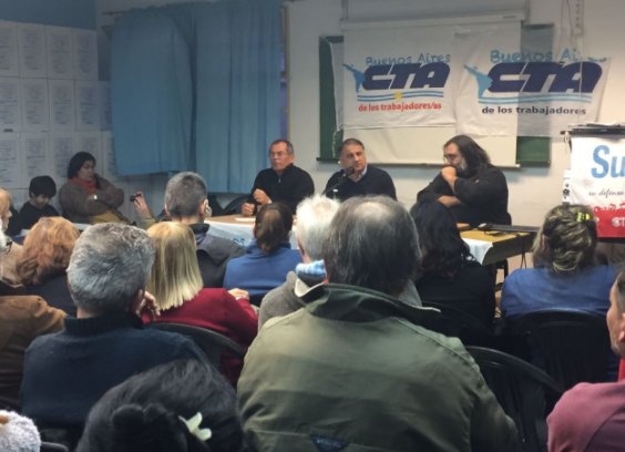 Baradel expresó su apoyo a Unidad Ciudadana