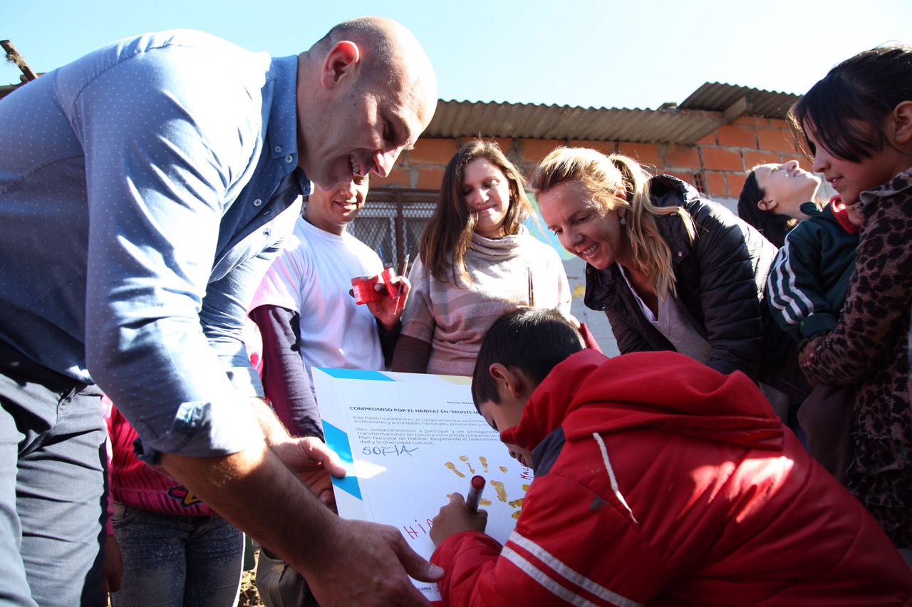 Molina y Grindetti recibieron a la subsecretaria de Hábitat de la Nación