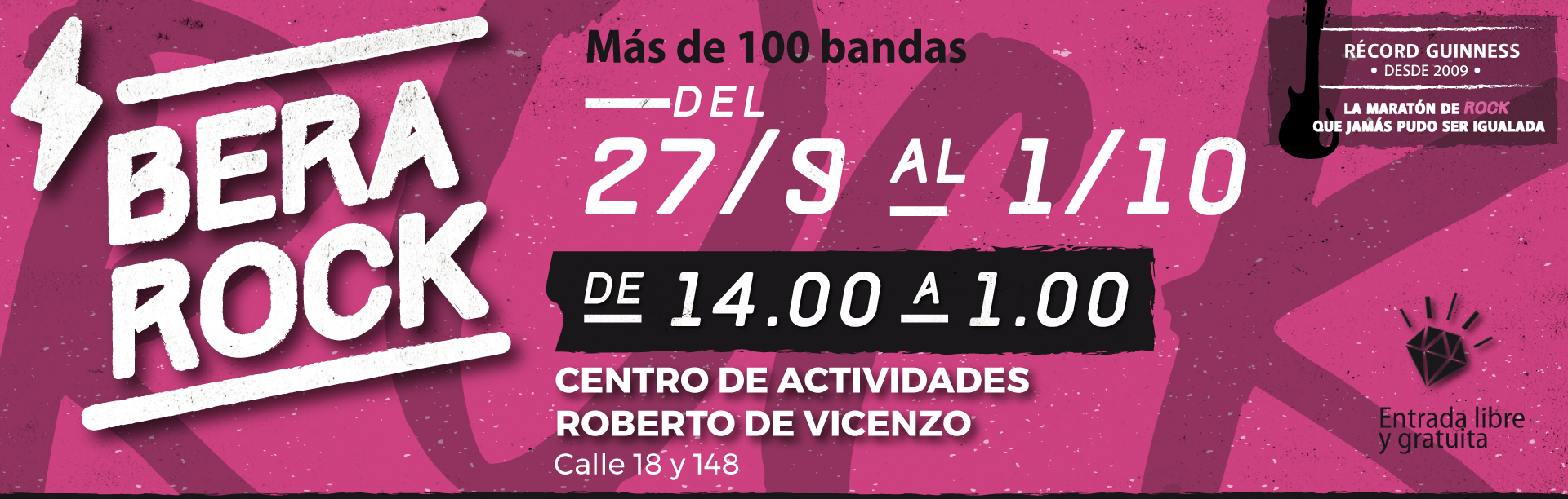 Eruca Sativa, Pez y El Kuelgue en el Bera Rock 2017 