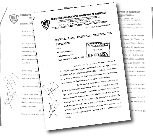 El STMA pide el retroactivo por el 4% de antiguedad