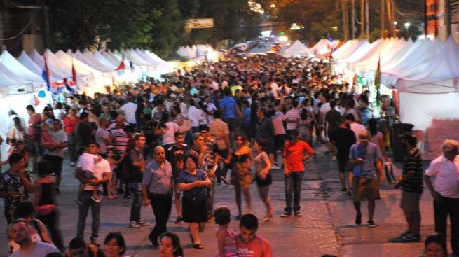 Se viene la fiesta anual de las colectividades