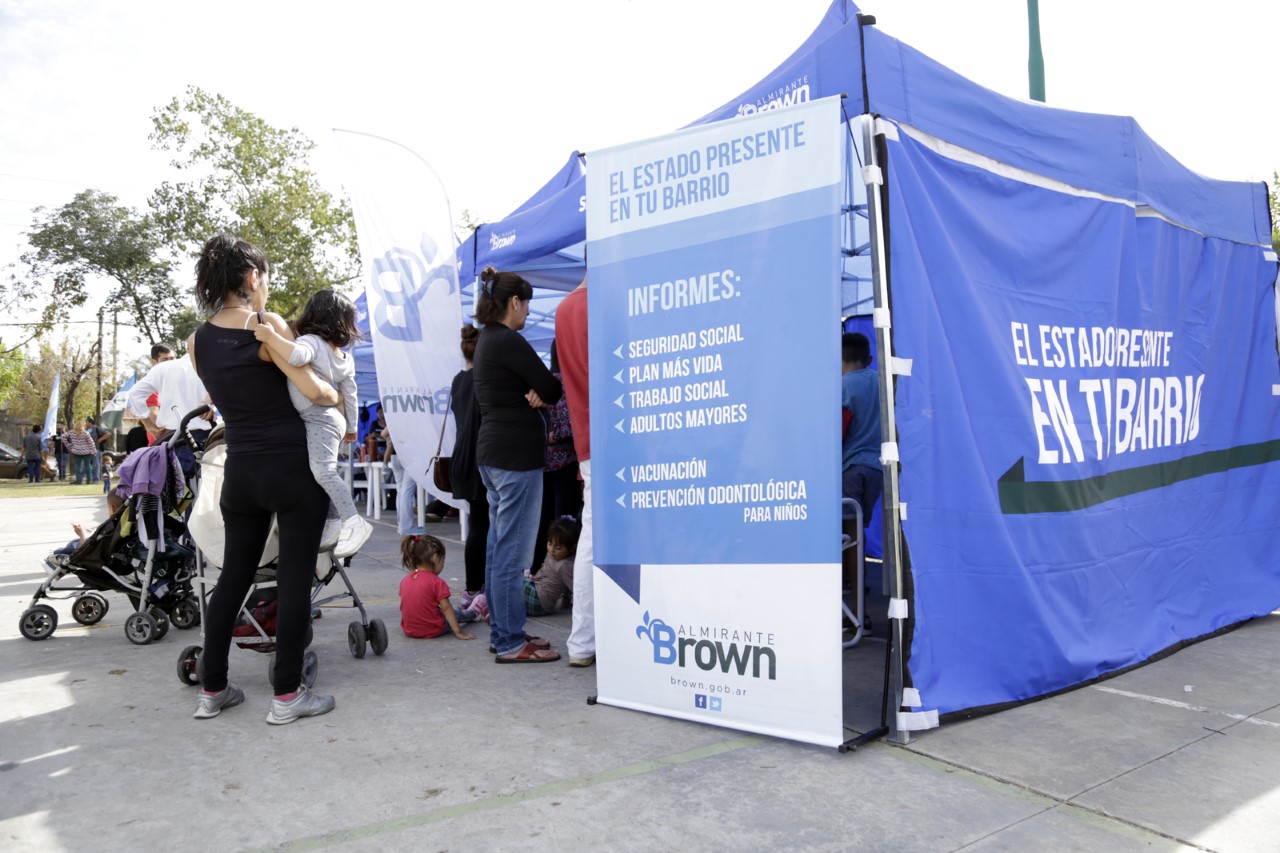 “El Estado Presente en Tu Barrio” llega a Solano