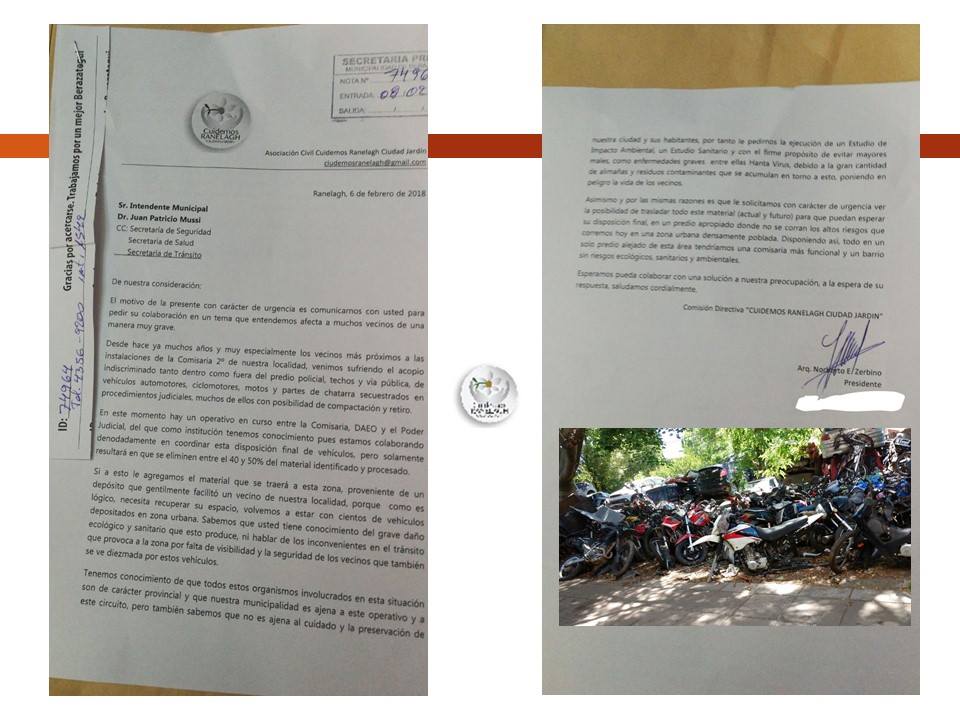 Compactarán los autos acumulados en la Comisaría 2da