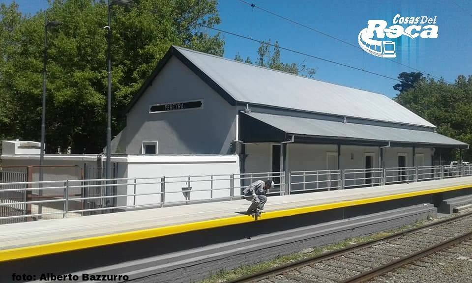 El tren ya se detiene en Pereyra