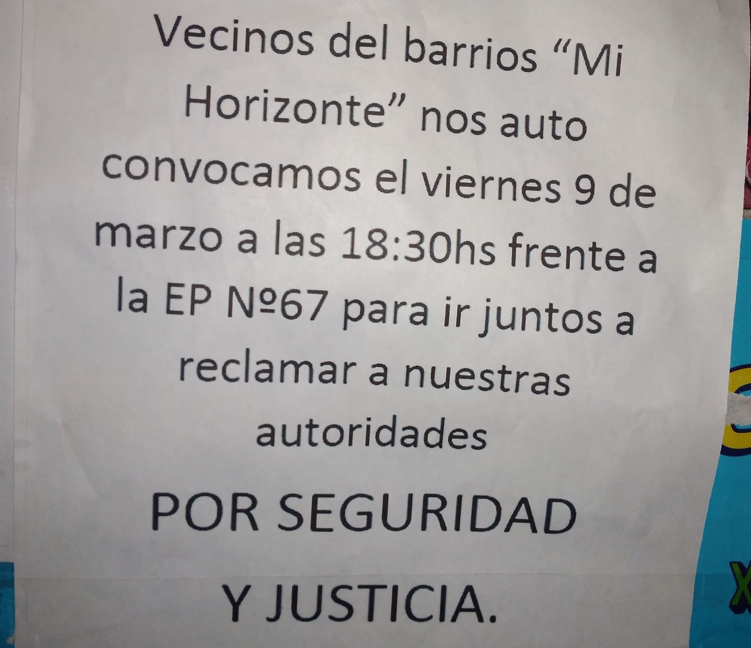 Marchas y reclamos contra la inseguridad en Almirante Brown