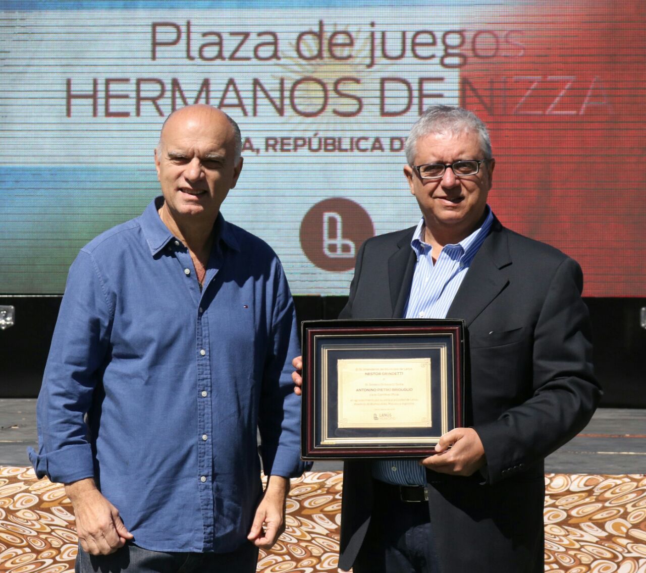 Lanús estrecha lazos de fraternidad con Sicilia