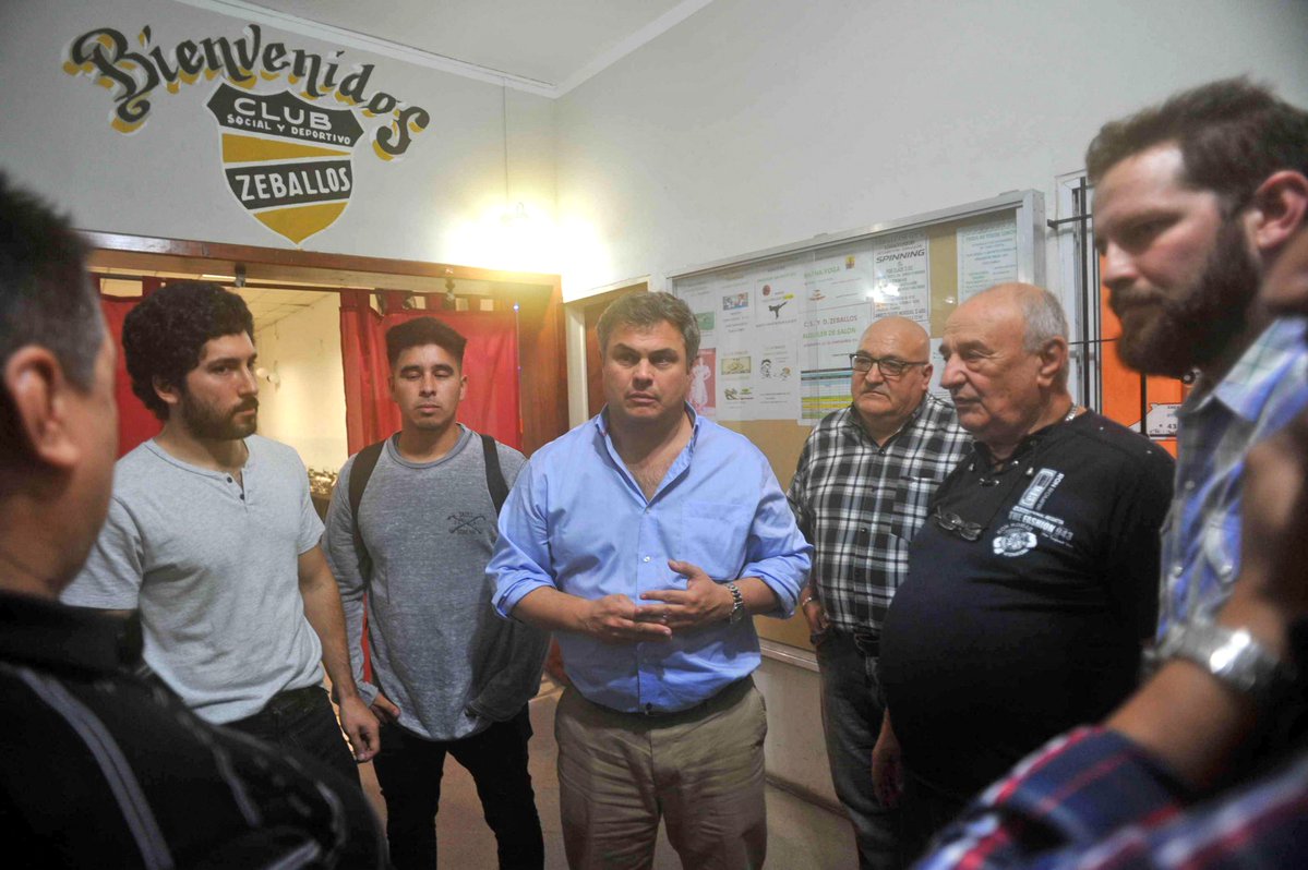 López Medrano desembarcó en Varela
