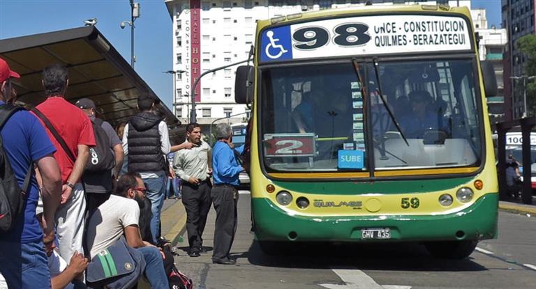 Rige el nuevo aumento en el transporte público