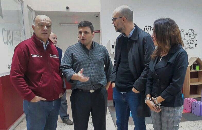 Grindetti recorrió el CAV a un año de su puesta en marcha