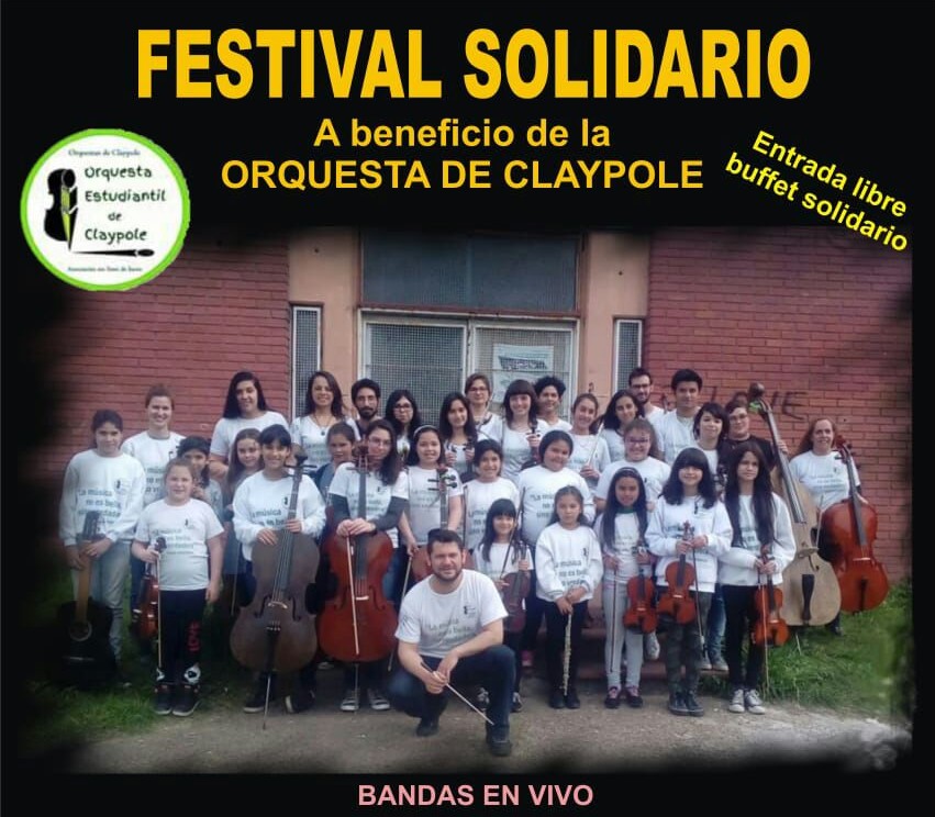 Festival a beneficio de las Orquestas de Claypole