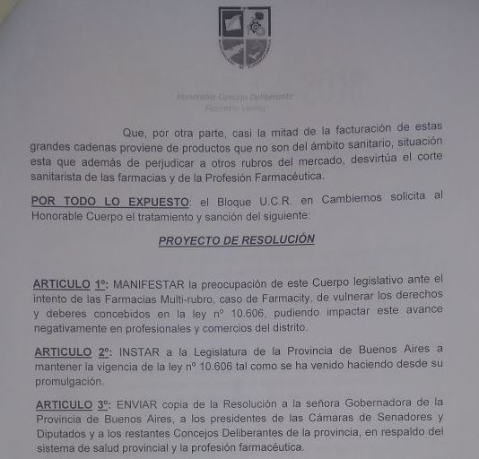 #Varela: Cambiemos vs. Mancuello por Farmacity