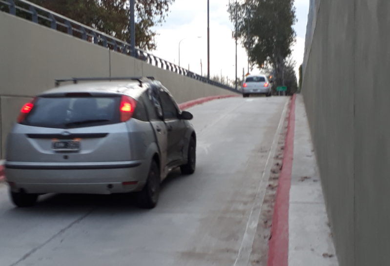 Los vecinos abrieron el bajo vías de Don Bosco