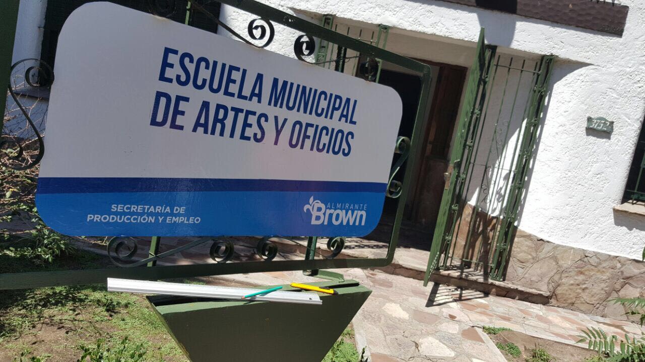 Abrió la inscripción para los cursos de la Escuela de Oficios