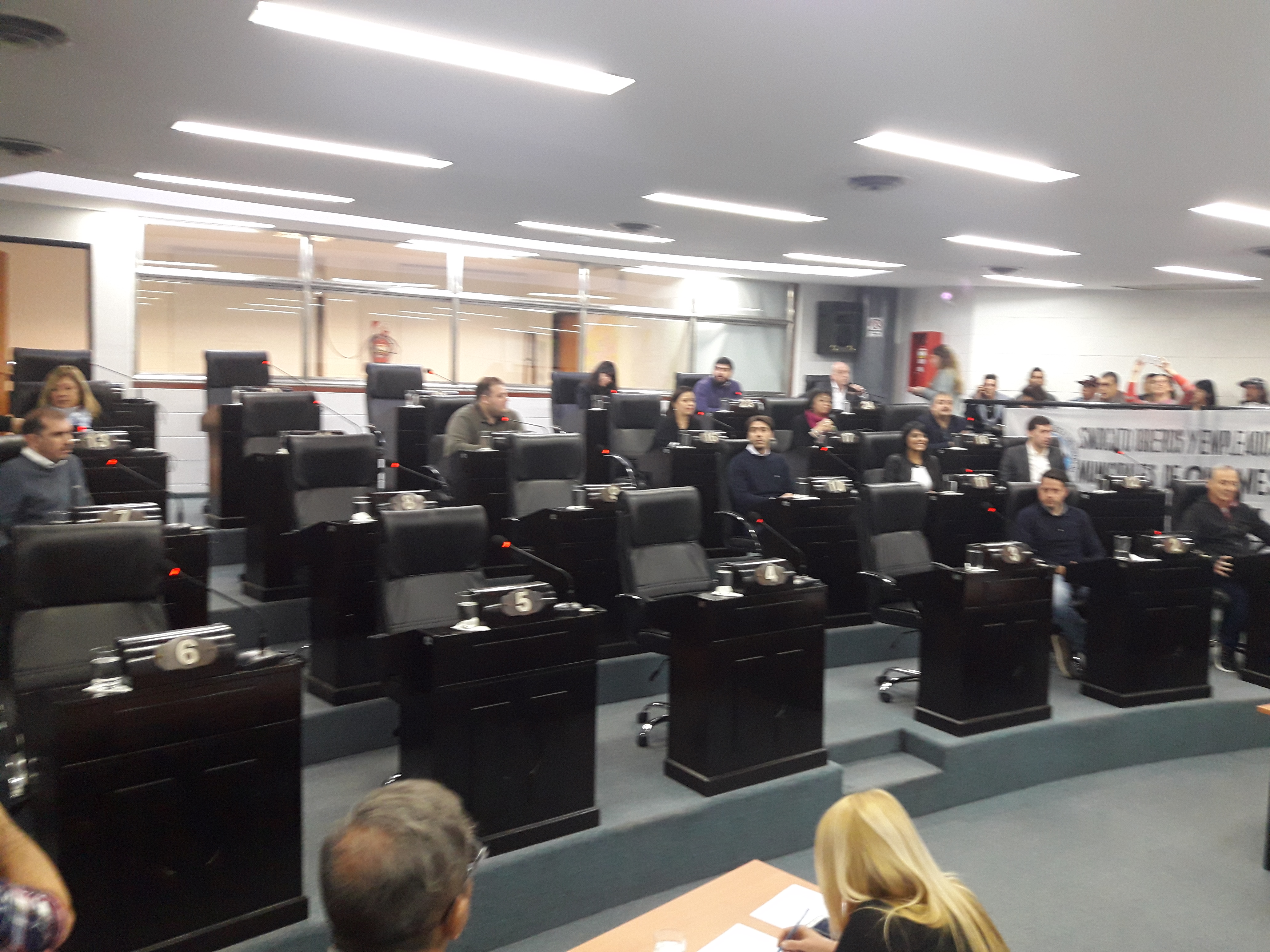 Pese a las presiones de Méndez el HCD le dio su aval al Sindicato de Obreros y Empleados Municipales