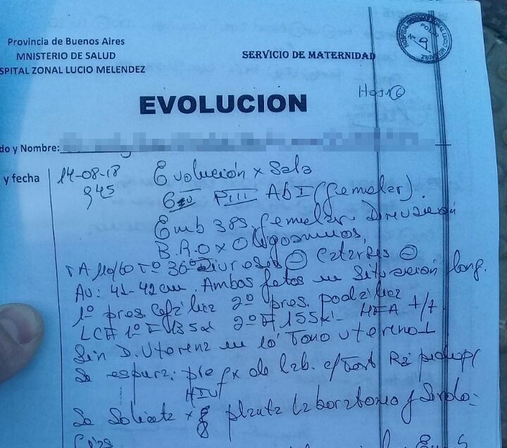 Hospital Meléndez: esperaban gemelas y denuncian que les entregaron sólo una