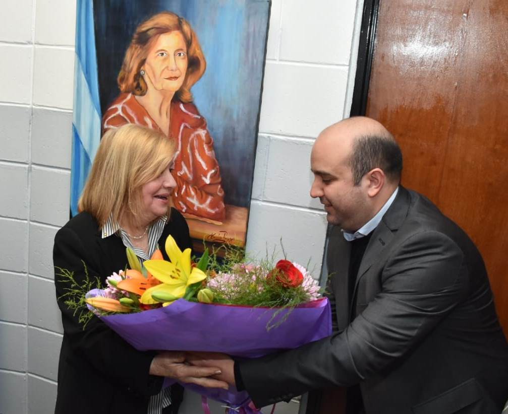 Homenaje a Cora Otamendi en el HCD de Quilmes
