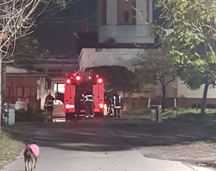 Incendio en el Hospital Presidente Perón por un escape de gas