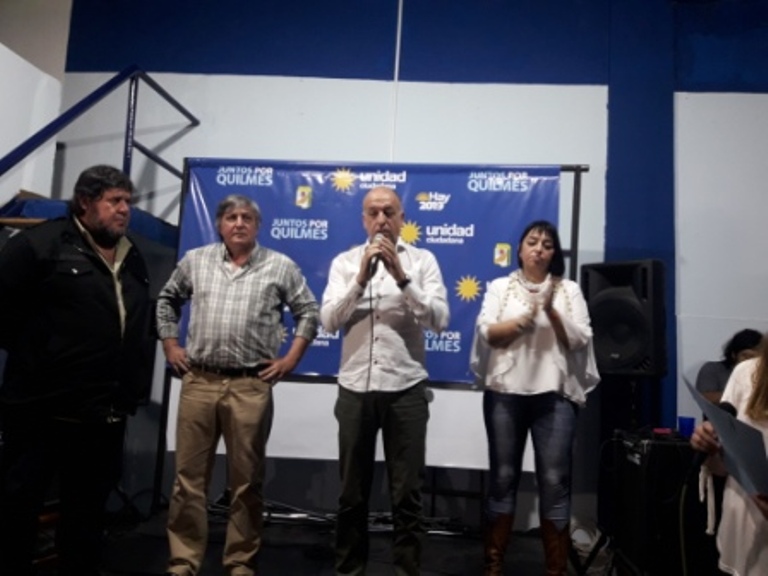 Con la mirada en 2019 Juntos por Quilmes inauguró una nueva sede central