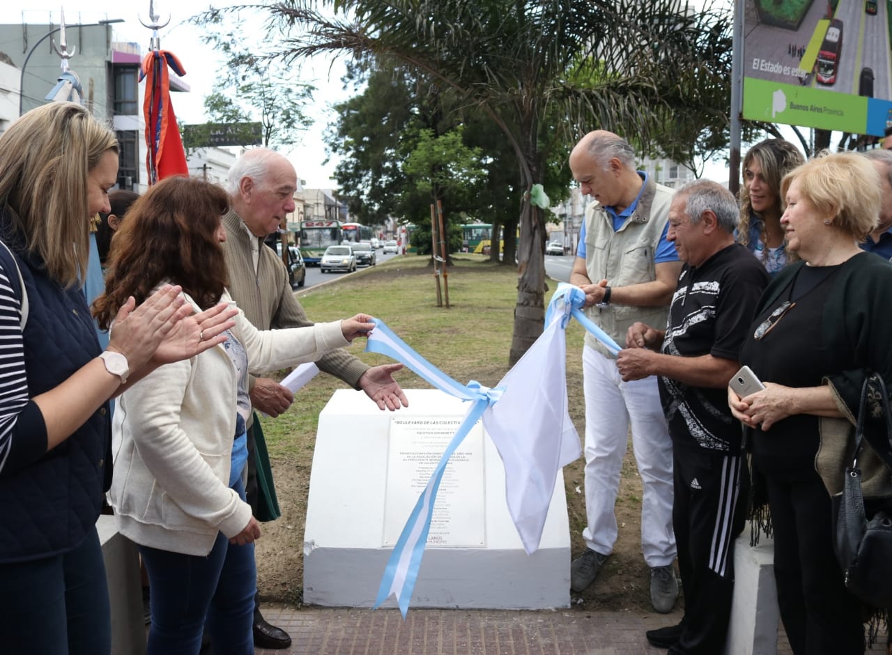 Inauguraron las obras del Boulevard de las Colectividades