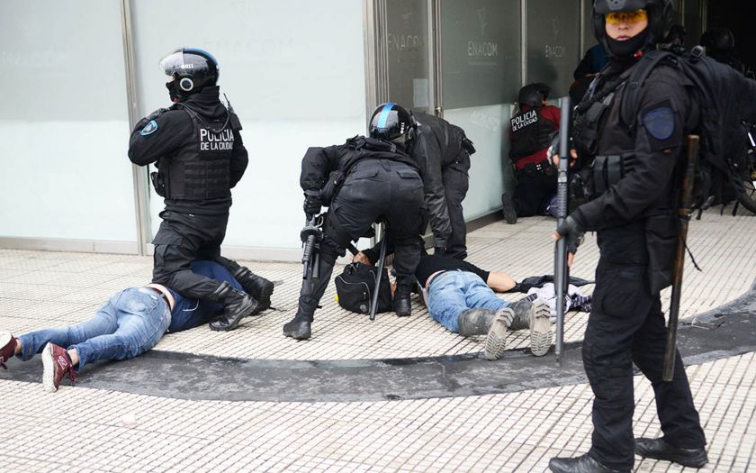 Represión en el Congreso: «las detenciones fueron al voleo»