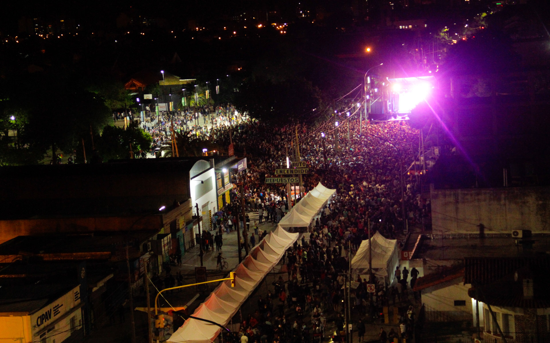 Una multitud celebró el 58º aniversario de Berazategui