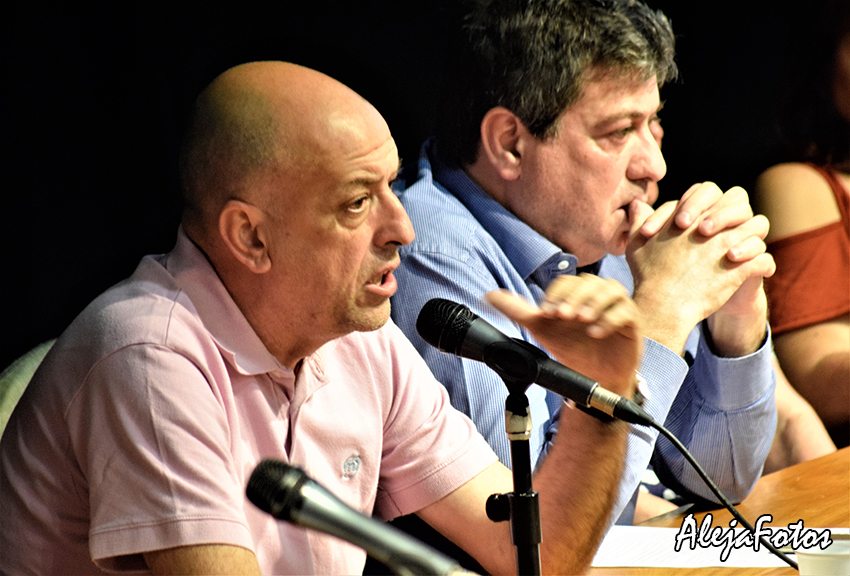 Mariotto apoyó la candidatura de Ángel García en Quilmes