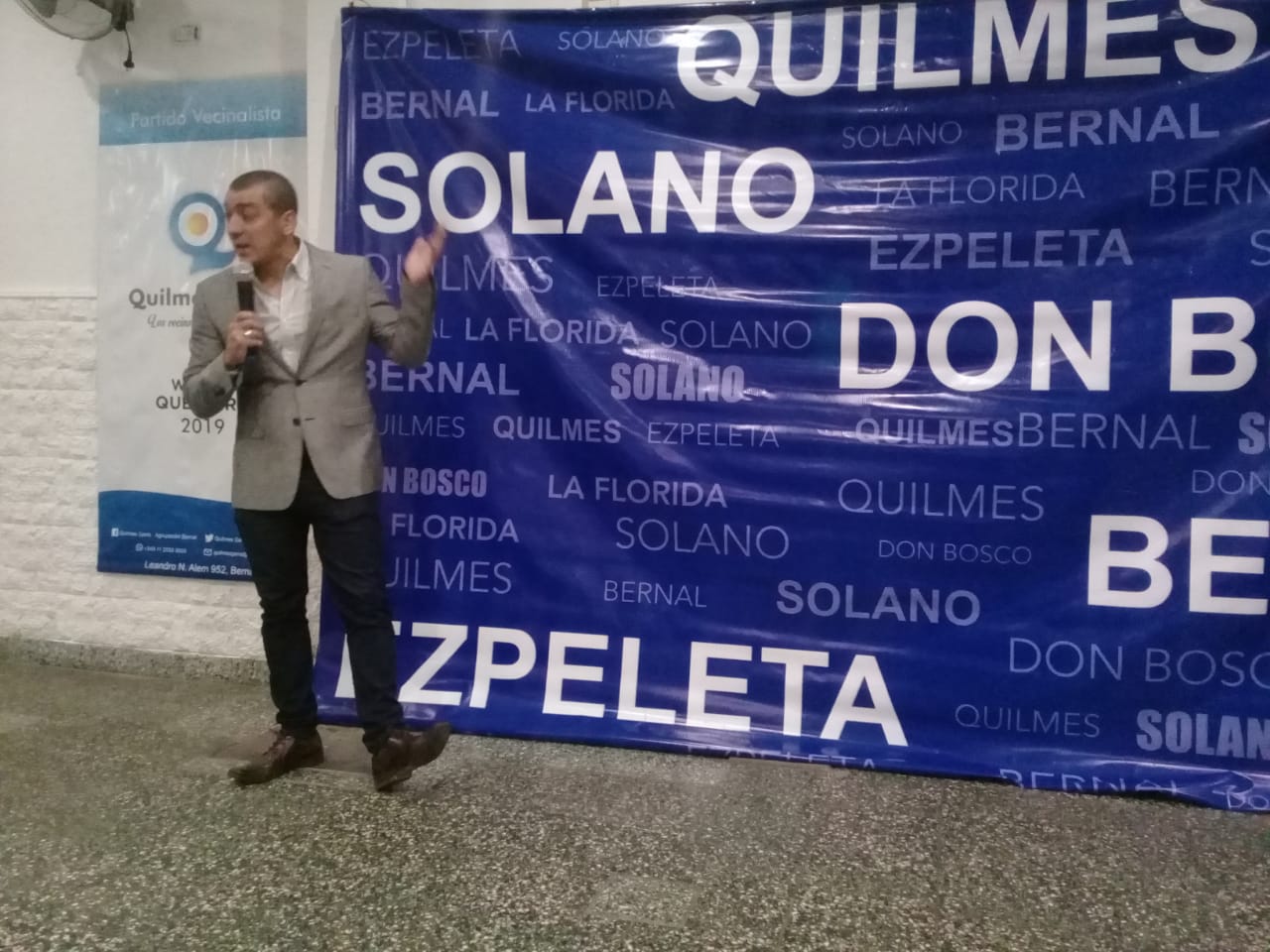 Walter Queijeiro lanzó su candidatura a intendente