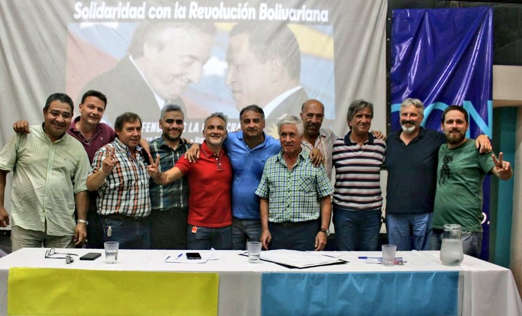 La solidaridad con Maduro permitió una foto de unidad en Lanús