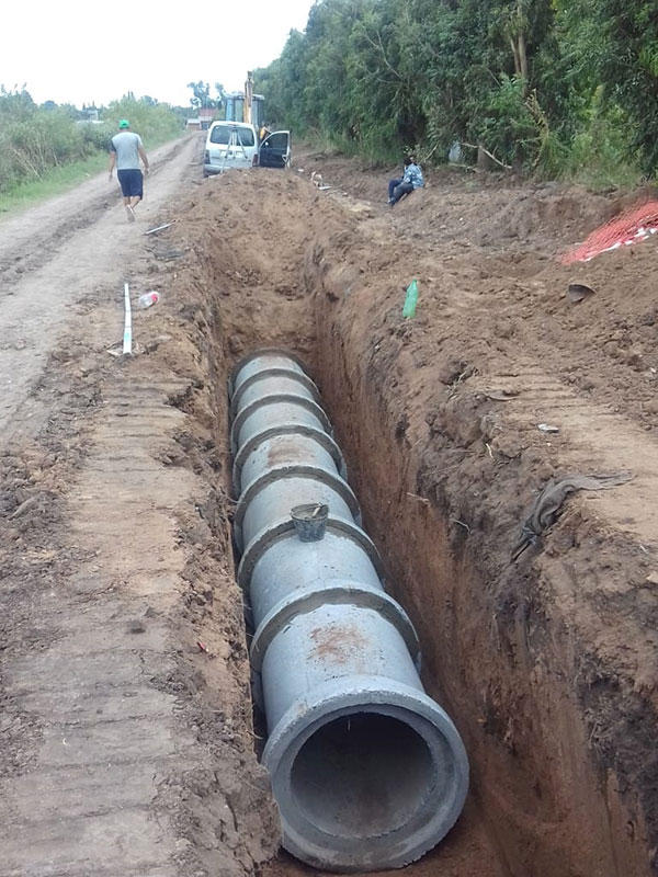 Avazan obras de restauración vial