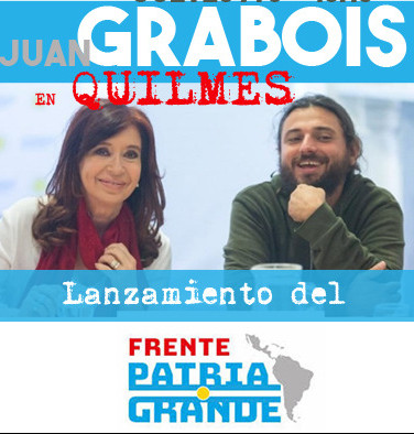 #Quilmes – Grabois lanza su frente político en el distrito