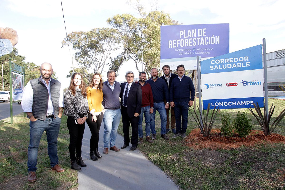 Inauguraron un corredor saludable en Longchamps