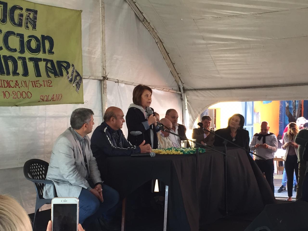 Chiche Duhalde: «Mi candidato es Lavagna, sino me voy a mi casa»