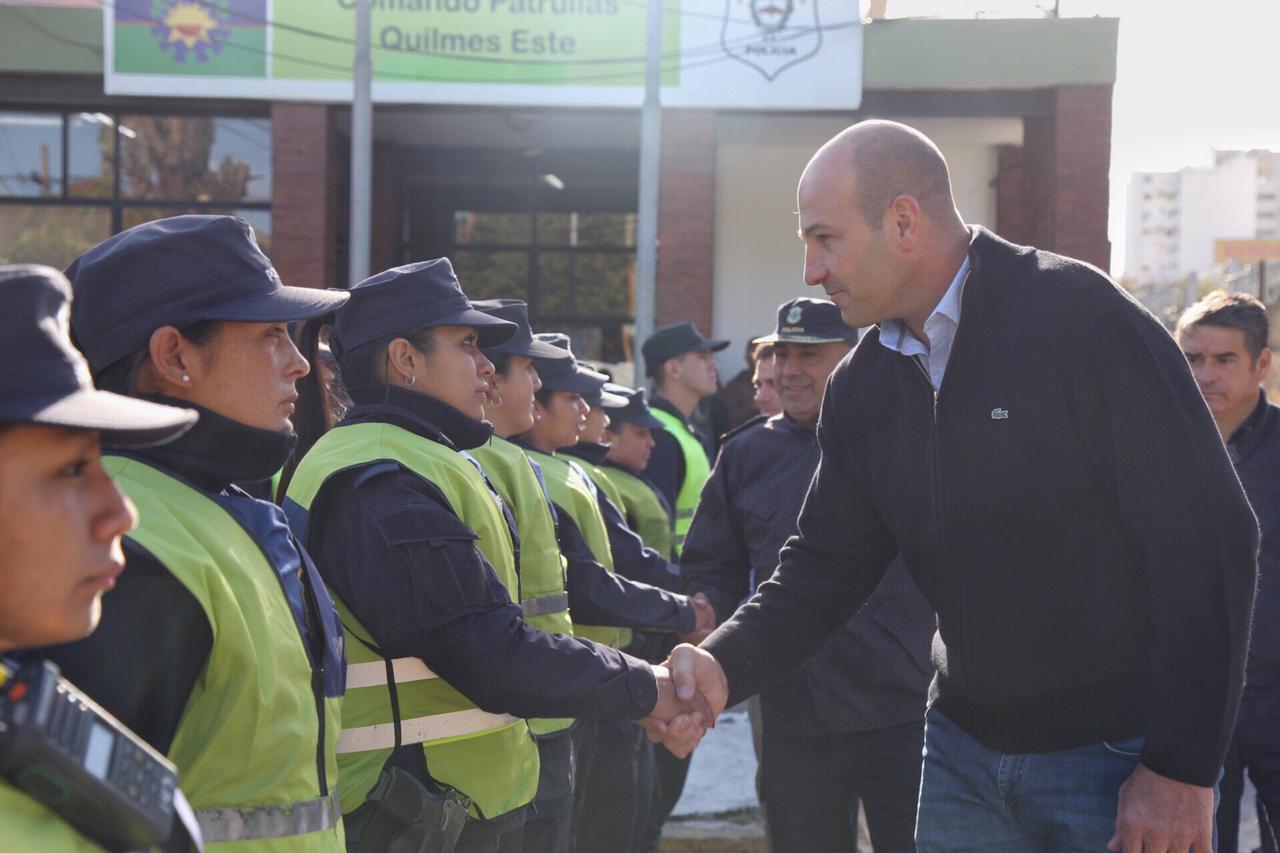 Quilmes incorpora cien nuevos efectivos policiales