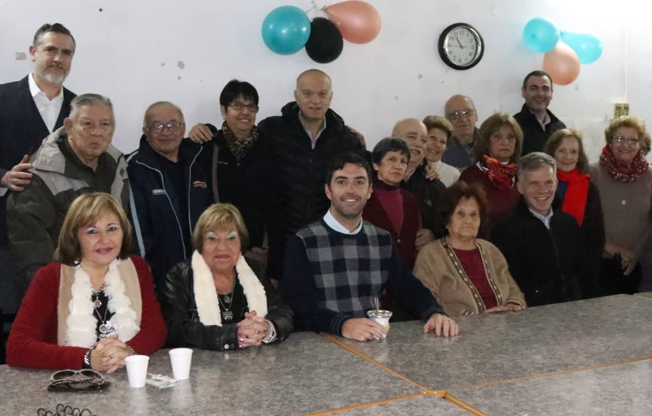 Apuntando a la tercera edad, Grindetti reunió a Centros de Jubilados con el titular de la ANSES