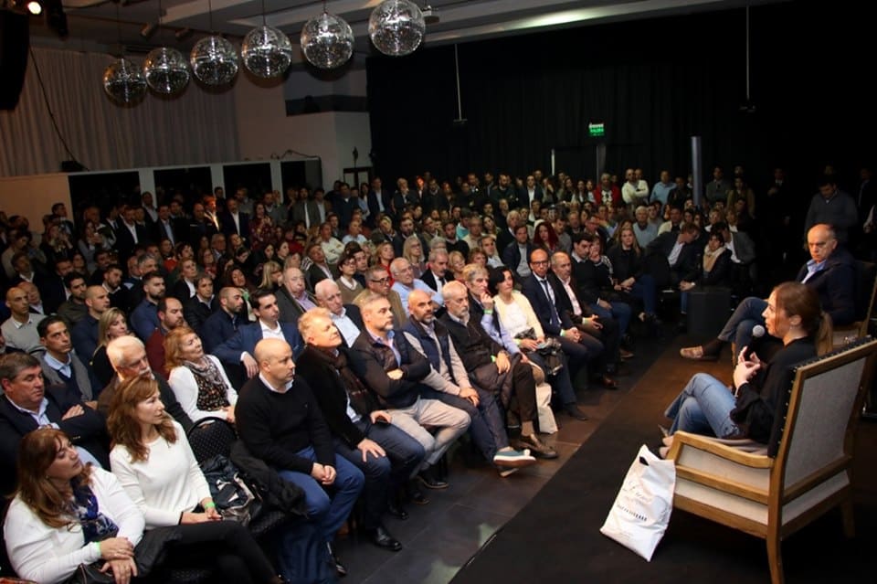 Vidal se reunió con empresarios Pyme en Lanús
