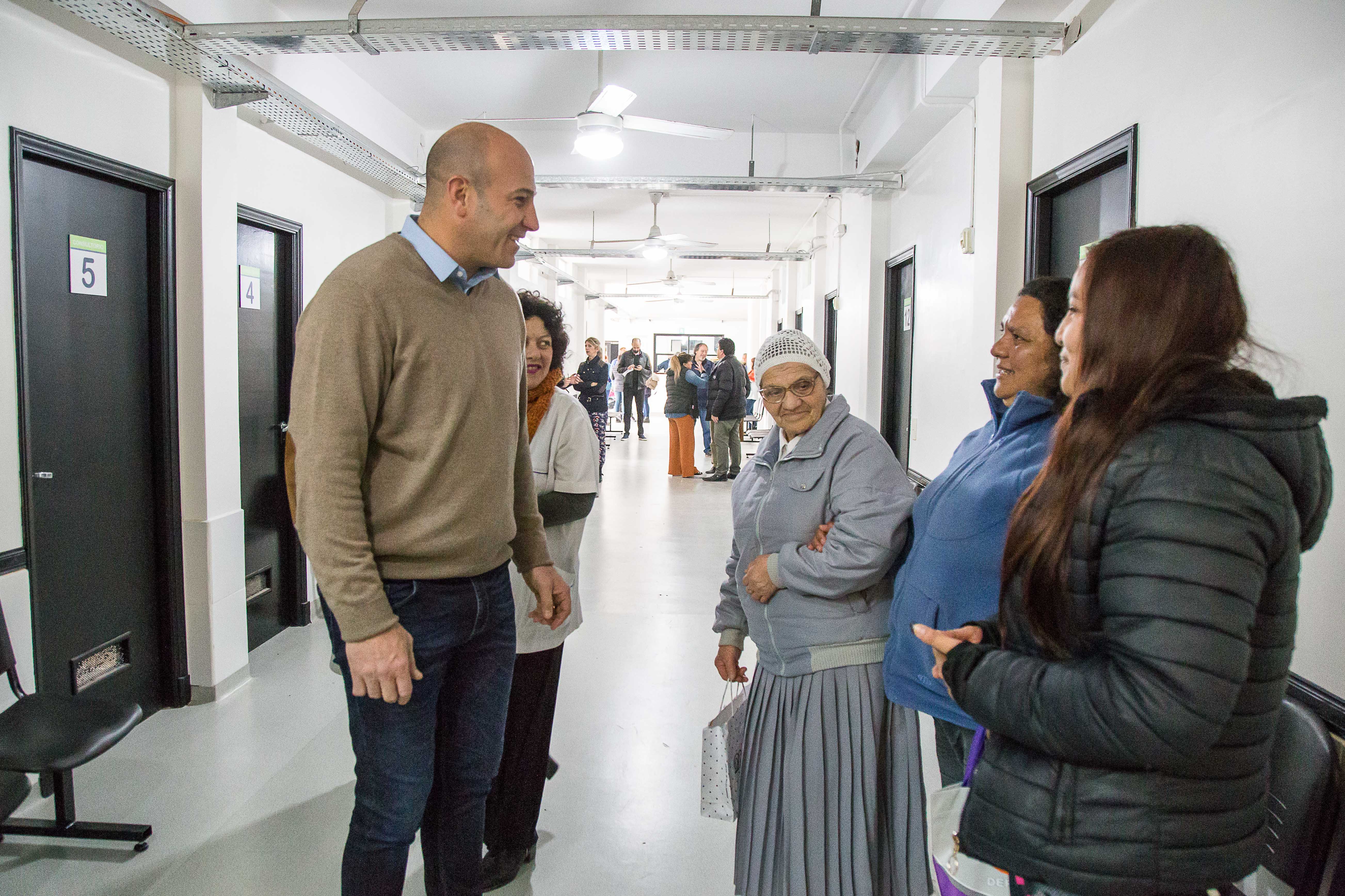 Molina reinauguró el Centro de Atención Primaria Don Bosco