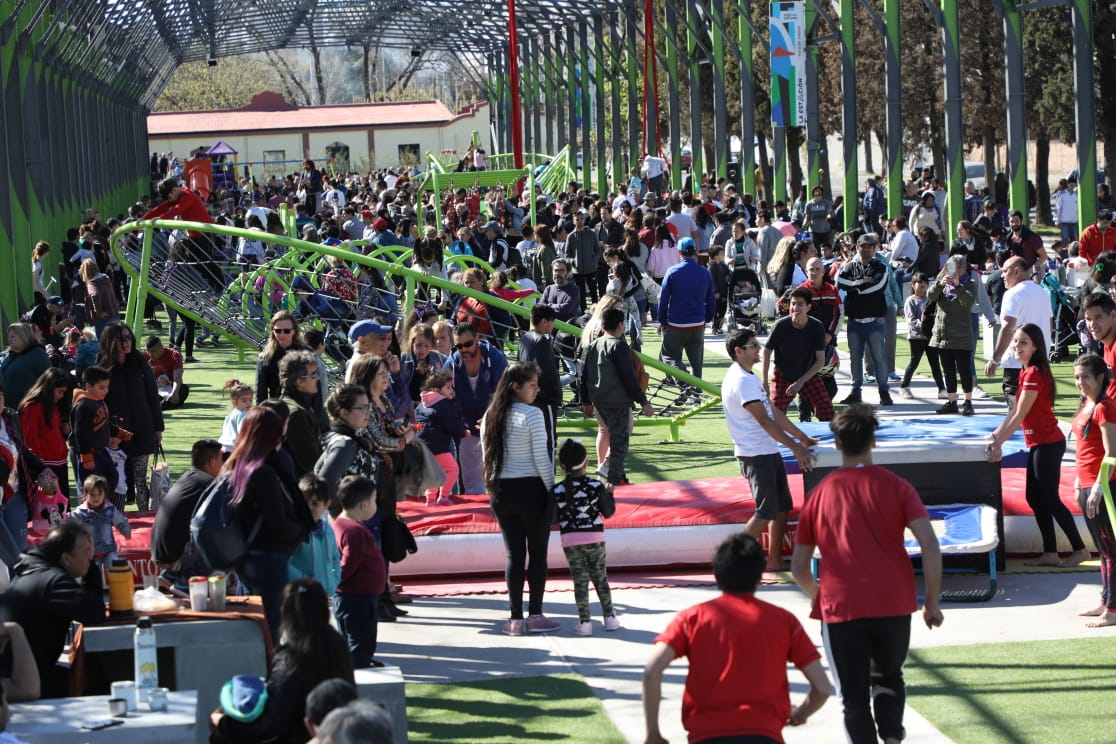 Más de 20 mil personas pasaron por la inauguración del Parque «La Estación»