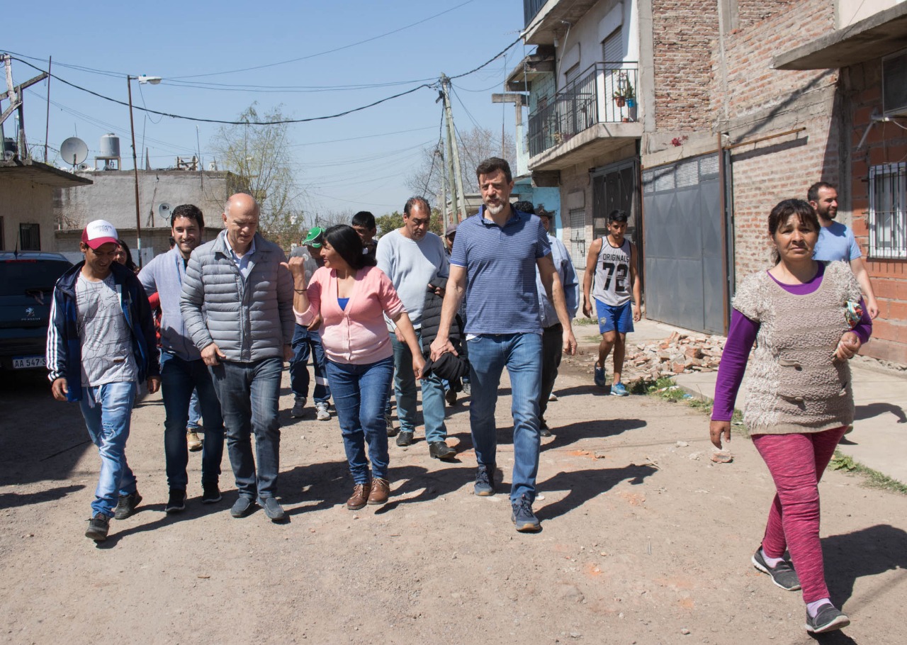 Grindetti en Acuba: «hemos demostrado a los vecinos que cumplimos lo que prometemos»