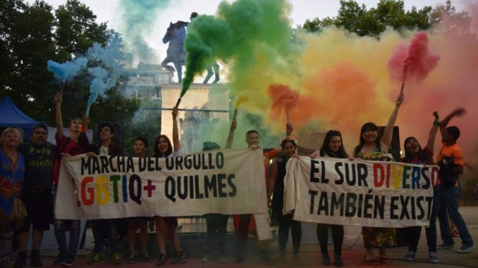Cuarta marcha del Orgullo en Quilmes