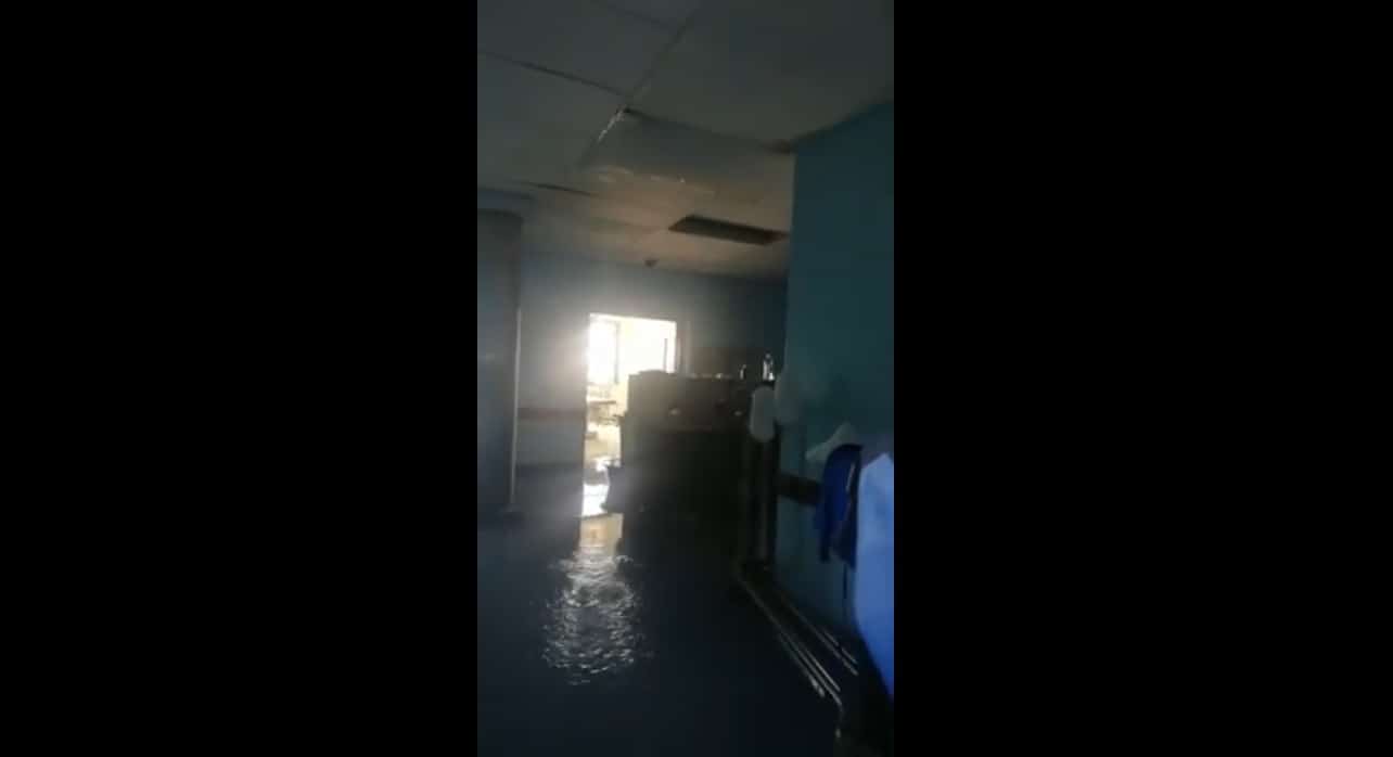 #Lanús – No llovió y otra vez que inundó el Hospital Evita