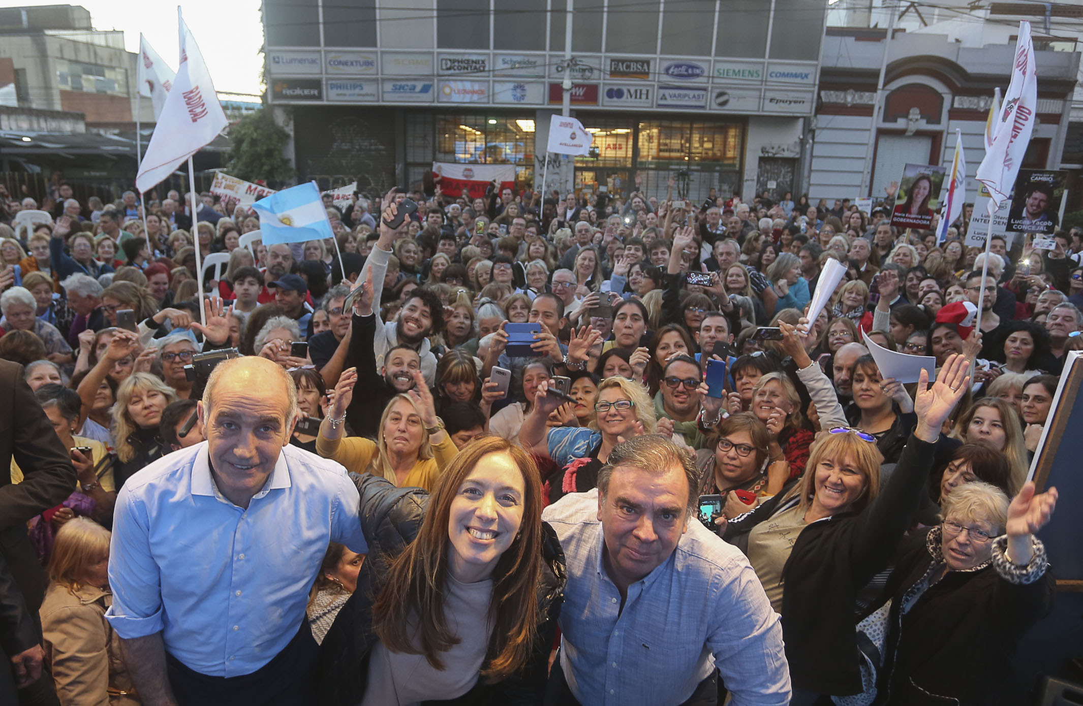 Vidal en Avellaneda: “Hay que reconocer los errores con humildad”