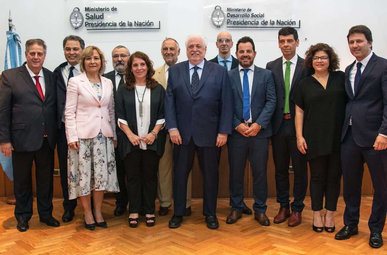 Dirigentes de la región  asumieron en el Ministerio de Salud