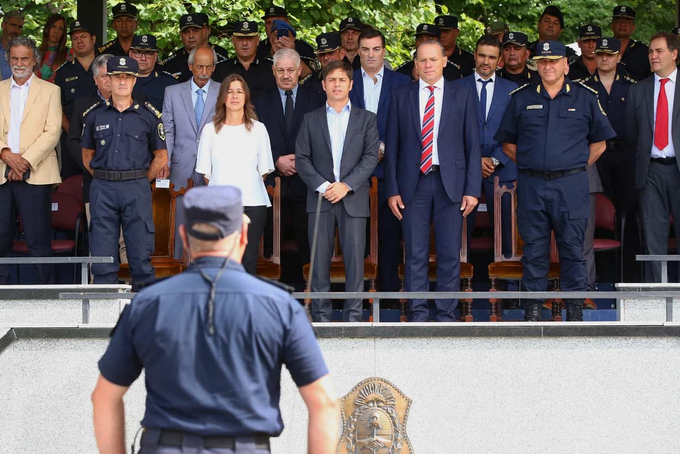 Kicillof junto a Berni y Frederic: “Necesitamos una policía profesionalizada y profundamente democrática”